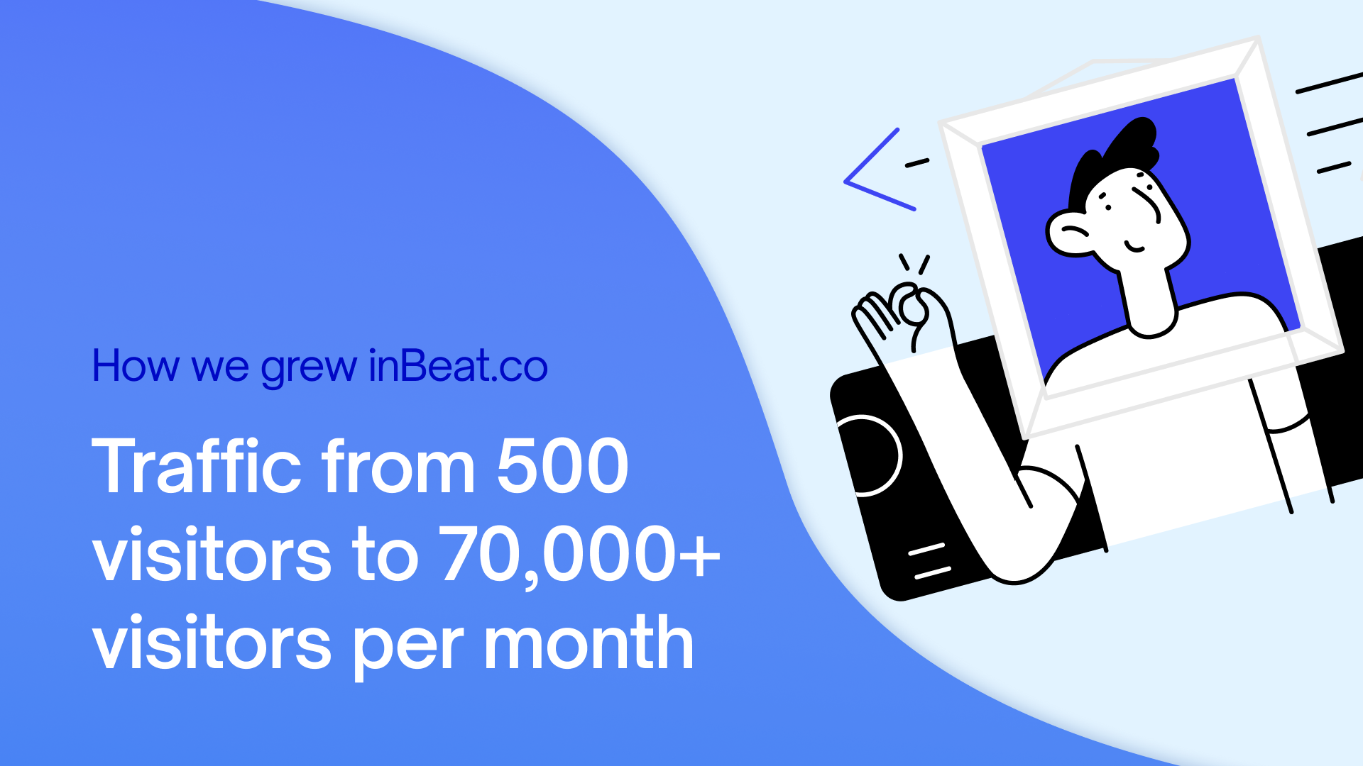 Growing inBeat’s Traffic from 500 Visitors to 300,000+ Visitors per Month