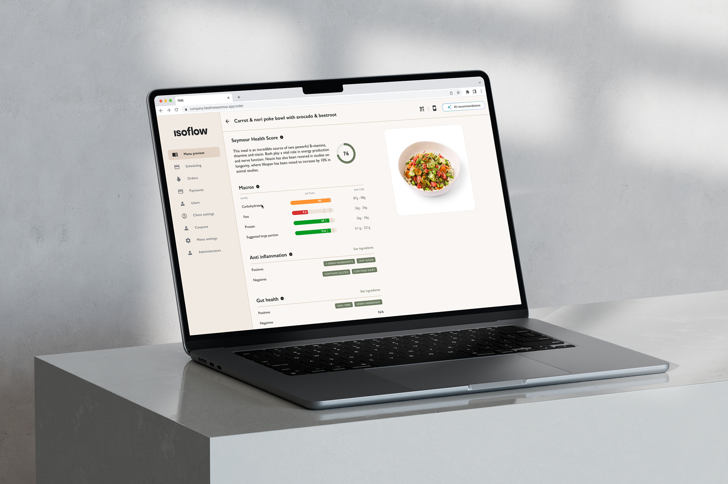 A large collection of stylized product icons displayed in a grid. The icons represent diverse categories including fresh food like pizza and broccoli, drinks, household supplies, pet food, and hardware, all in a consistent visual style.