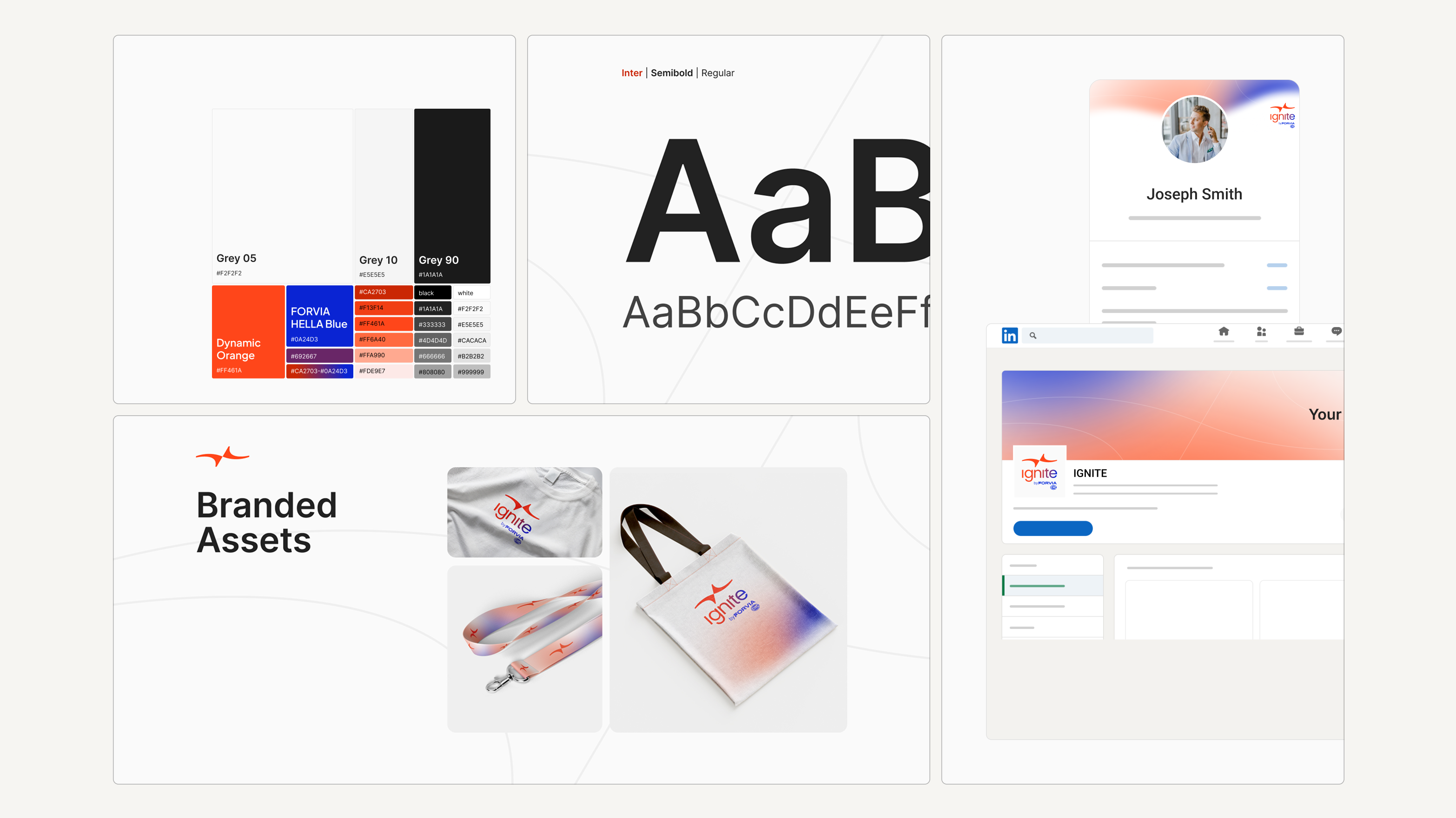 Eigenes Icon-System und Gradient-Sprache für die neue Markenidentität von IGNITE.