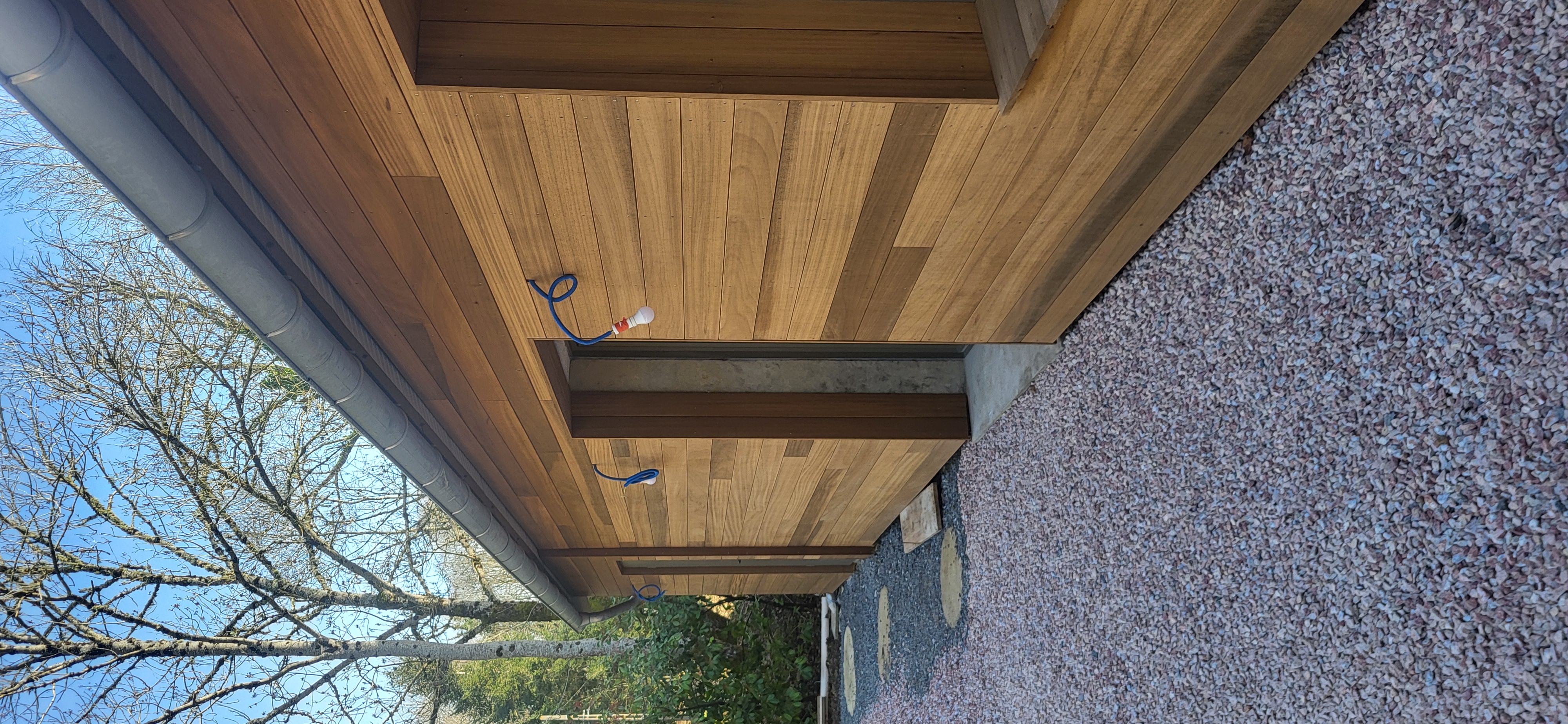 Pergola en bois, fait sur mesure