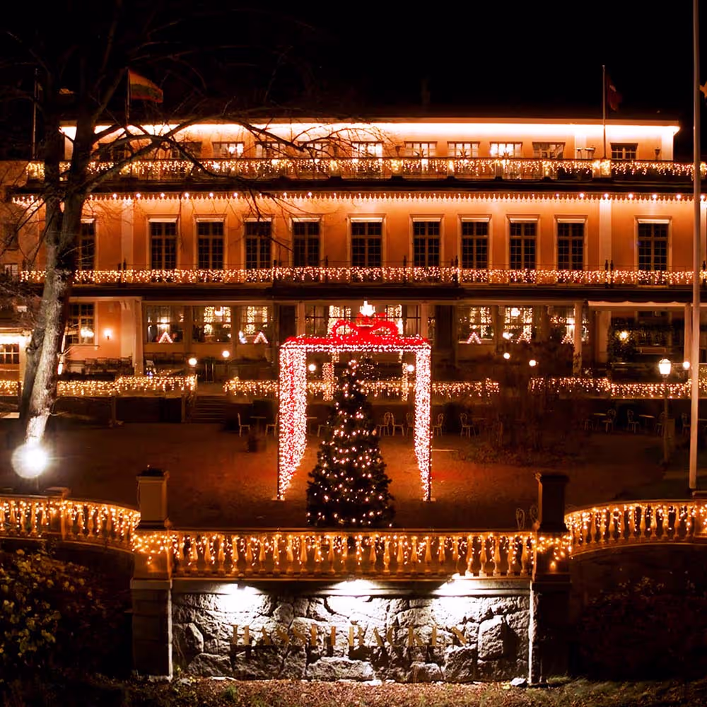 Julstämning på Hasselbacken