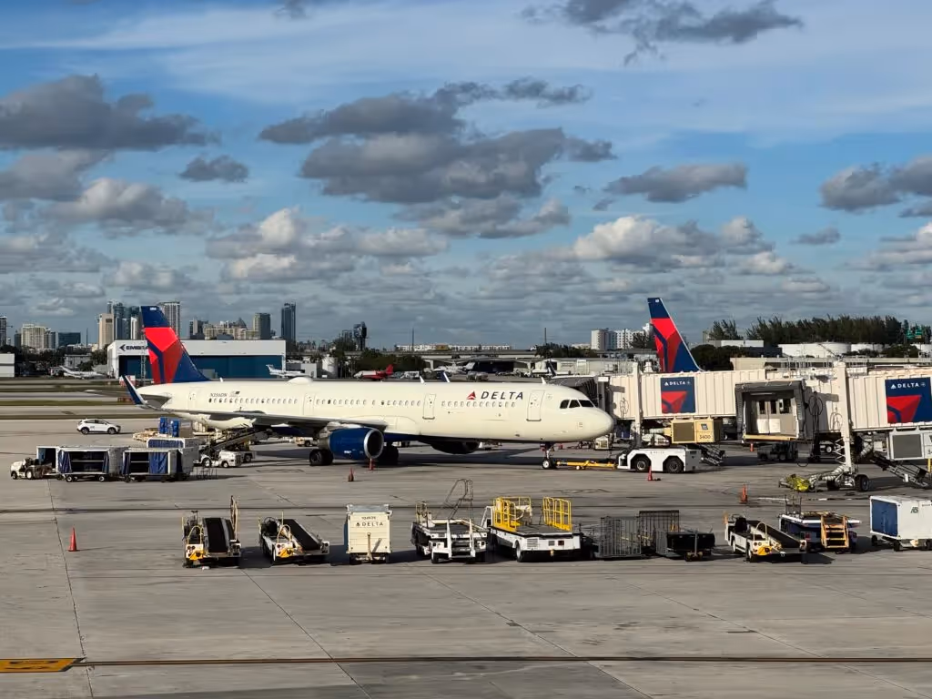 Delta Air Lines at Fort Lauderdale- Hollywood International Airport. Photo: Helwing Villamizar/Airways
