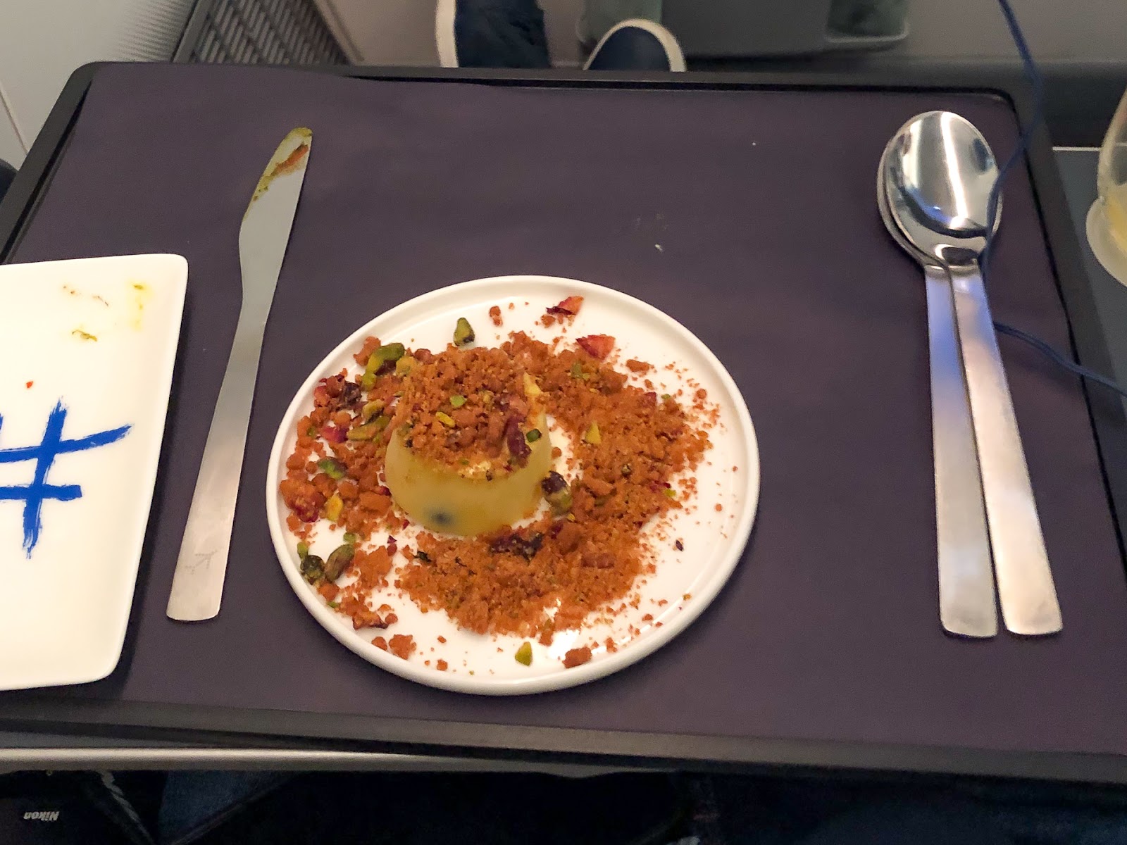 Indigo Signature Kulfi as dessert.