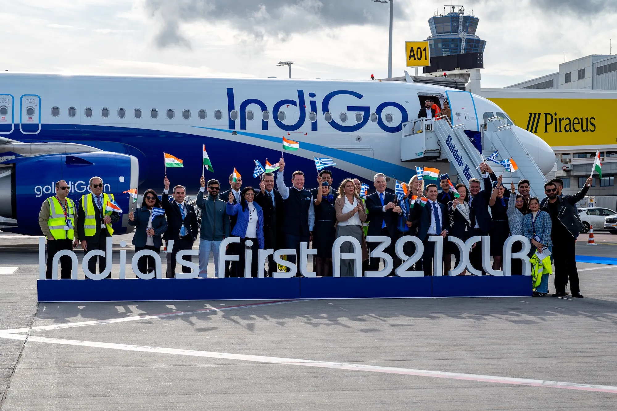 In Photos: IndiGo Launches A321XLR India-Greece Ops
