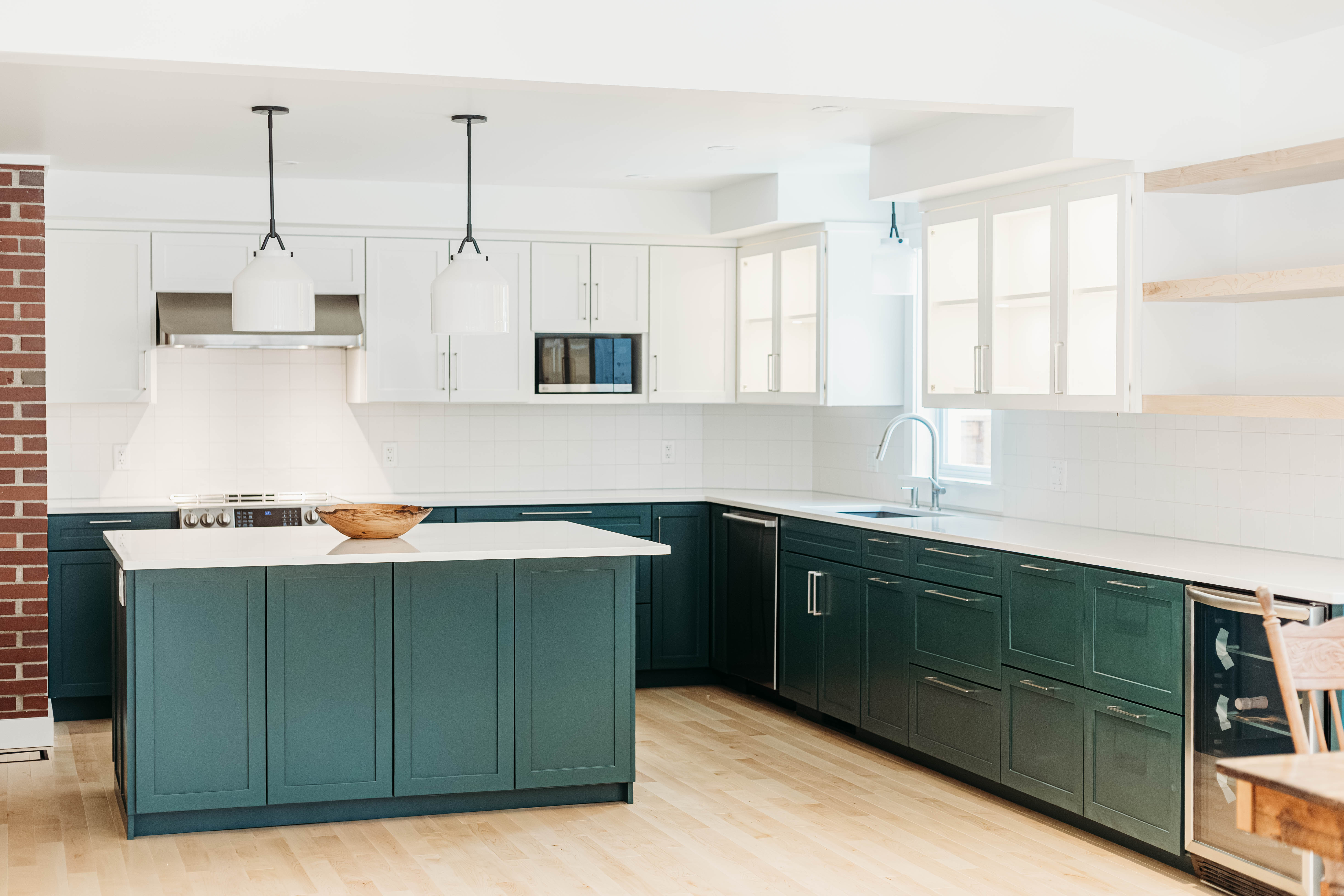 Custom Kitchen - Sophia Street, St. Andrews, New Brunswick - Rotalon Custom Homes