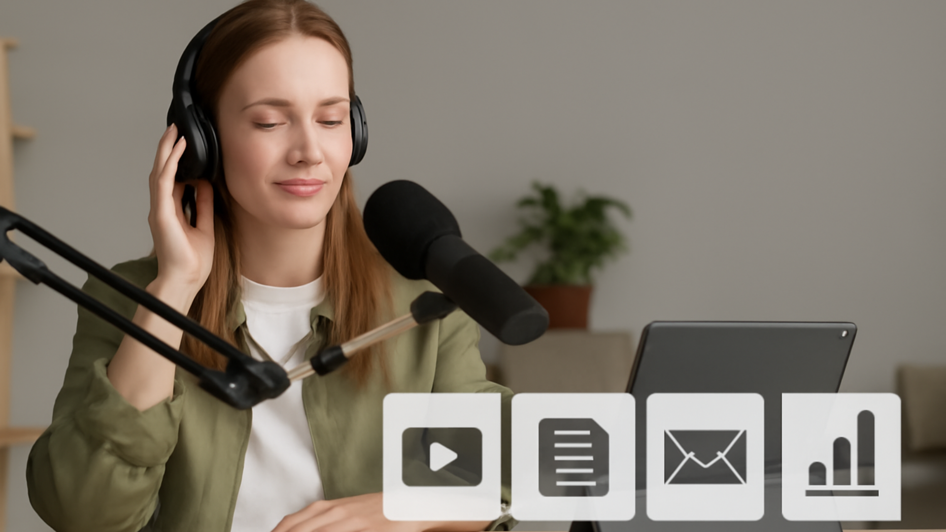 How to Turn One Podcast Episode Into 10+ Pieces of Strategic Content