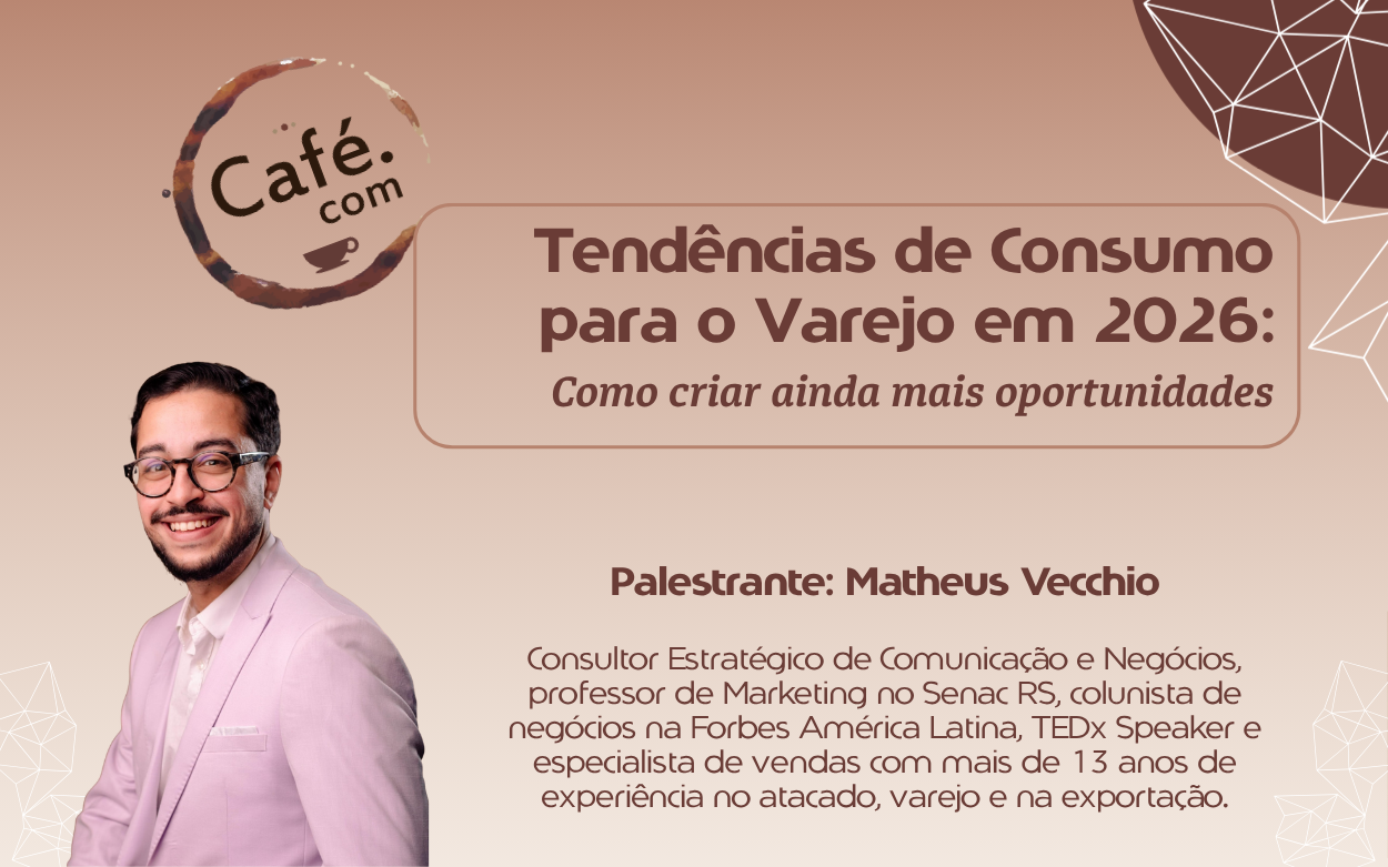 Palestra gratuita do Sindilojas Vale Germânico traz tendência de consumo para o varejo