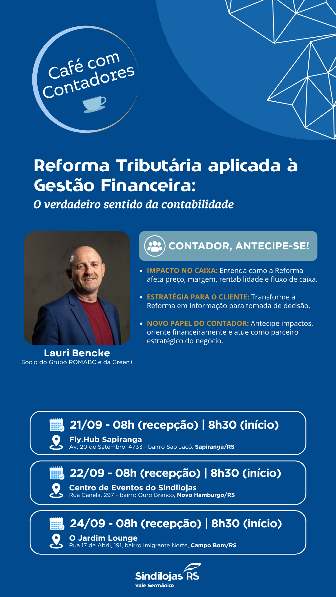 Semana do Contador terá palestras sobre a Reforma Tributária