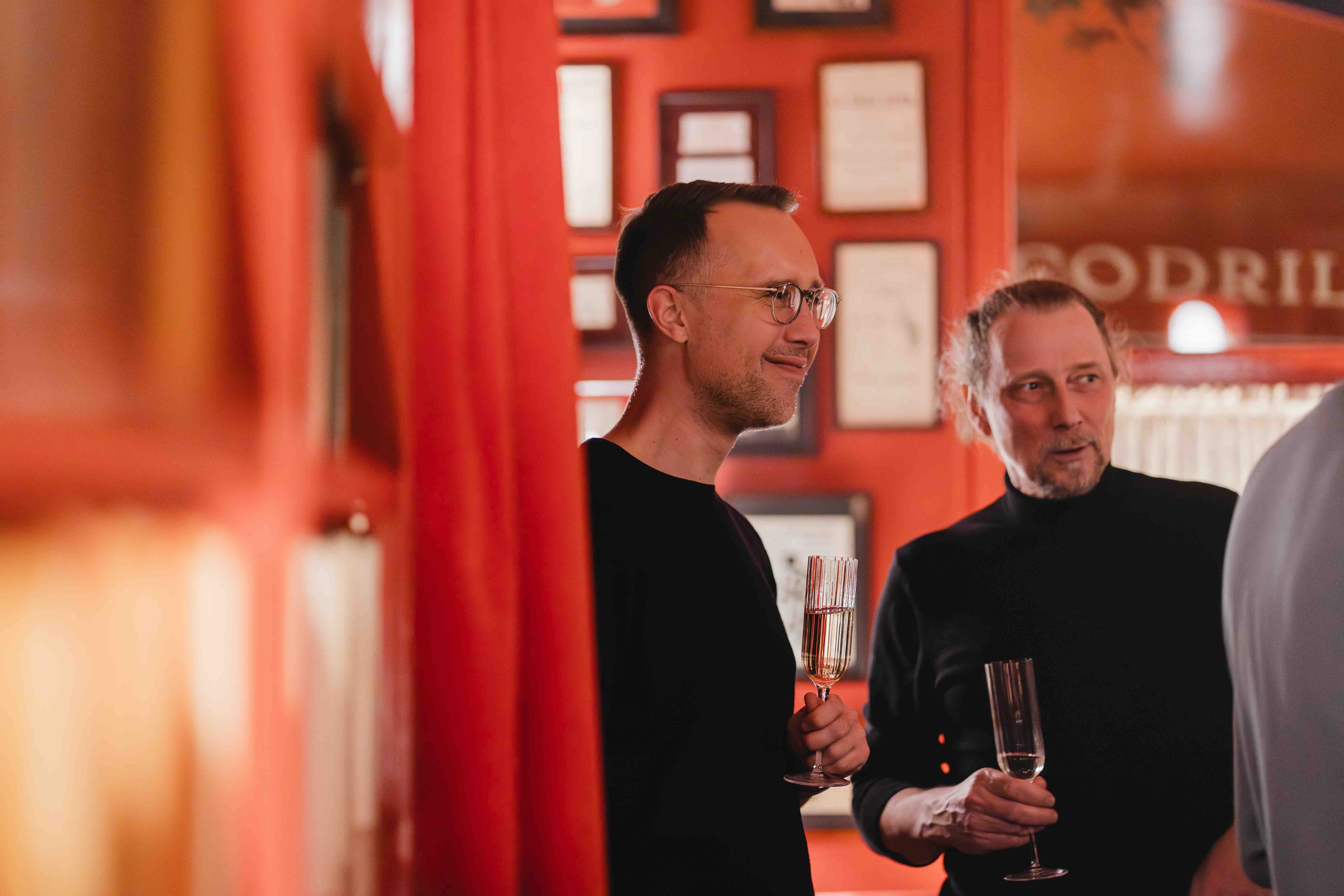 Representatives of MisterSpex at the Sparkling Dinner Event of ODOSCOPE in Berlin at 12 March 2026. 