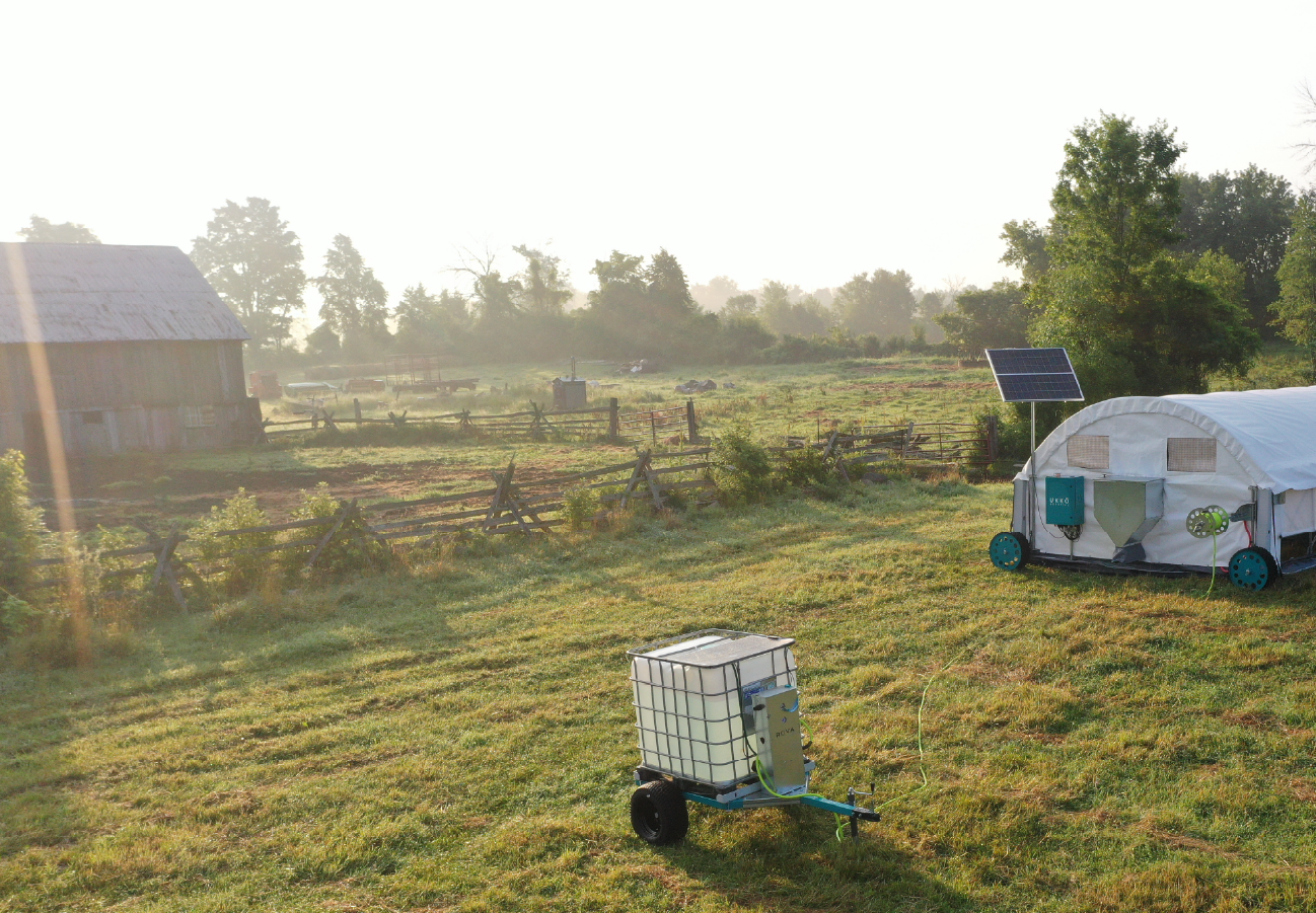 Exterior view of Westbrook Farms with ROVA and Barn in view.