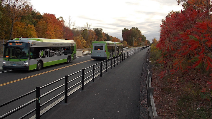 In June 2020, the Connecticut Department of Transportation announced plans to test North America's first full size automated transit bus project.