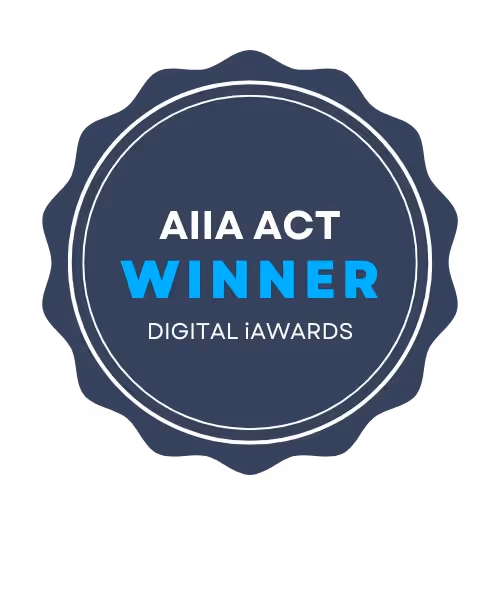 AIIA ACT Digital iAwards Badge