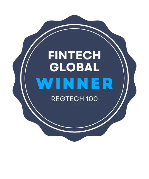 Fintech Global Regtech 100 Badge
