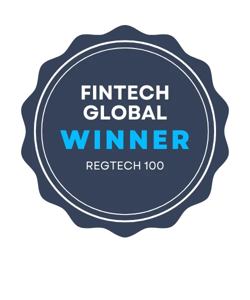 Fintech Global Regtech 100 Badge