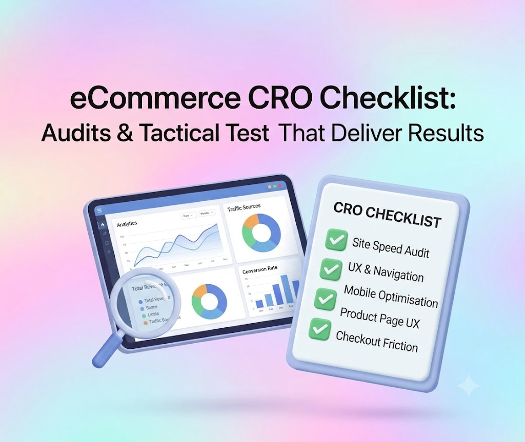 eCommerce CRO Checklist: Audits & Tactical Tests That Deliver Results