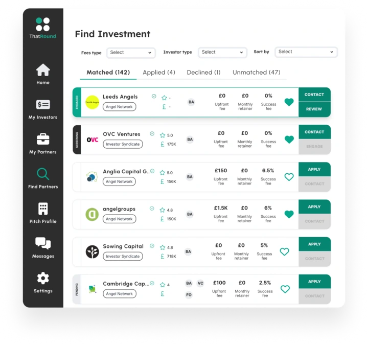 ThatRound Platform UI