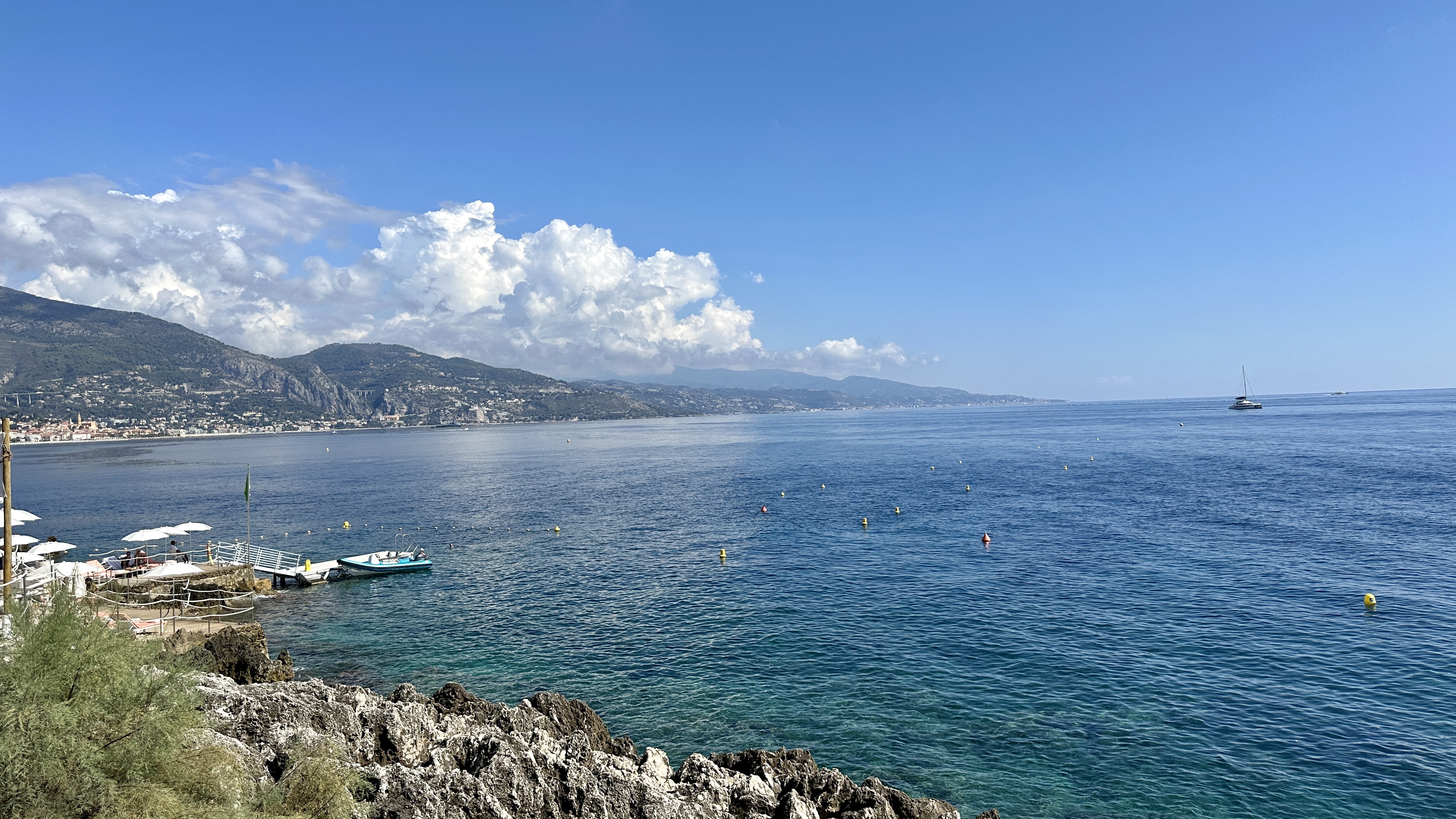 Menton bay, French Riviera