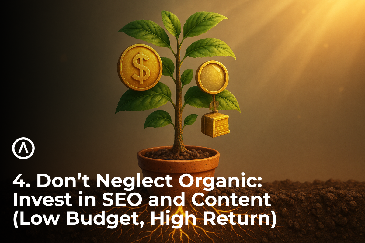 A plant representing money and growth