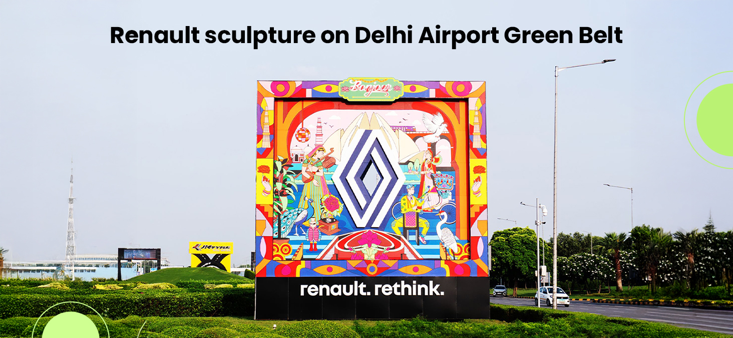 Green Billboards: Pioneering Sustainable Advertising at Delhi Airport