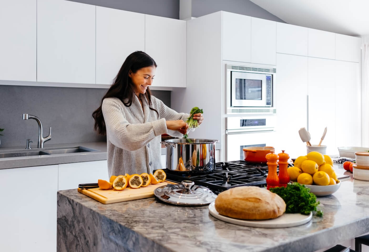 A picture of a happy home owner