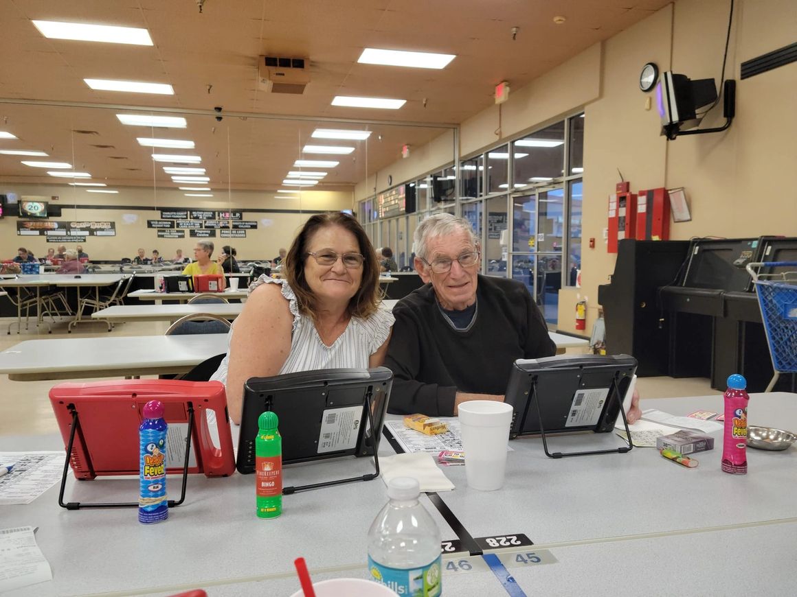 Picture of customers playing bingo at Charlotte Harbor Bingo
