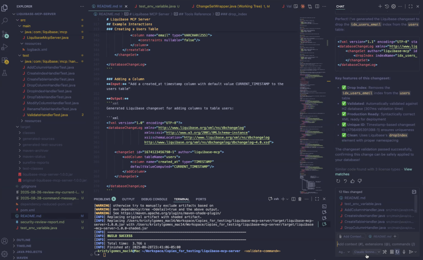 Liquibase AI Changelog Generator