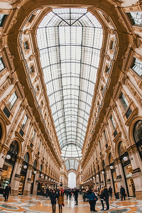 Visiter Milan en 1 jour et sa Galleria Vittorio Emanuele II