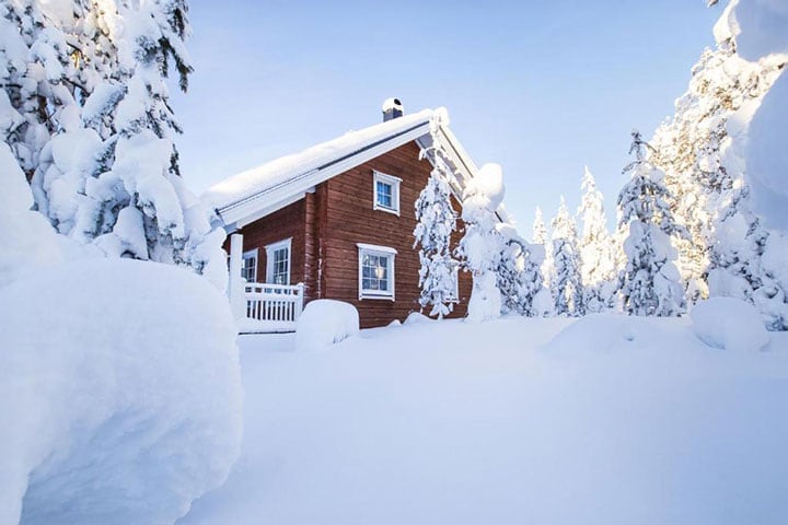 Ounasvaaran Lakituvat Chalets Hotel Finlande Rovaniemi