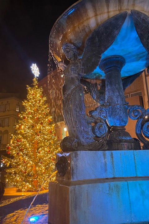 Ruelles et fontaine Toulouse
