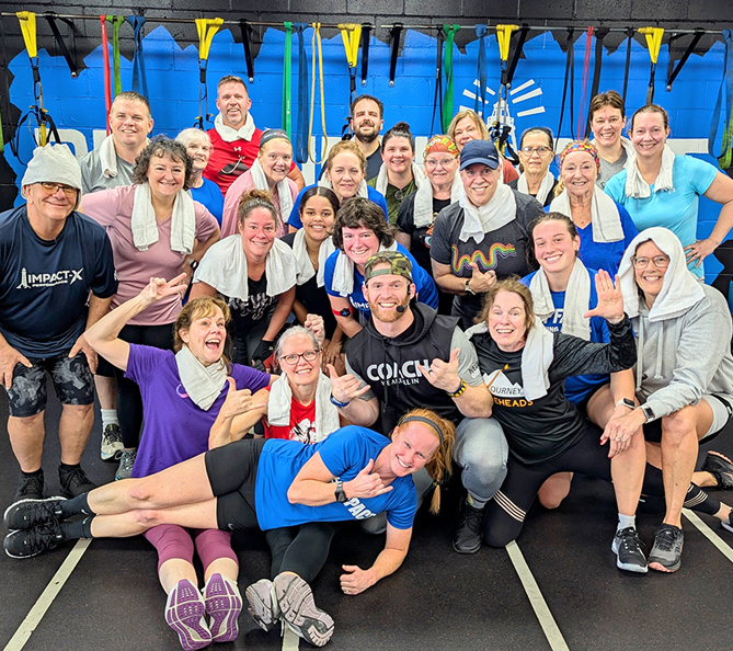 Sweat-X group training