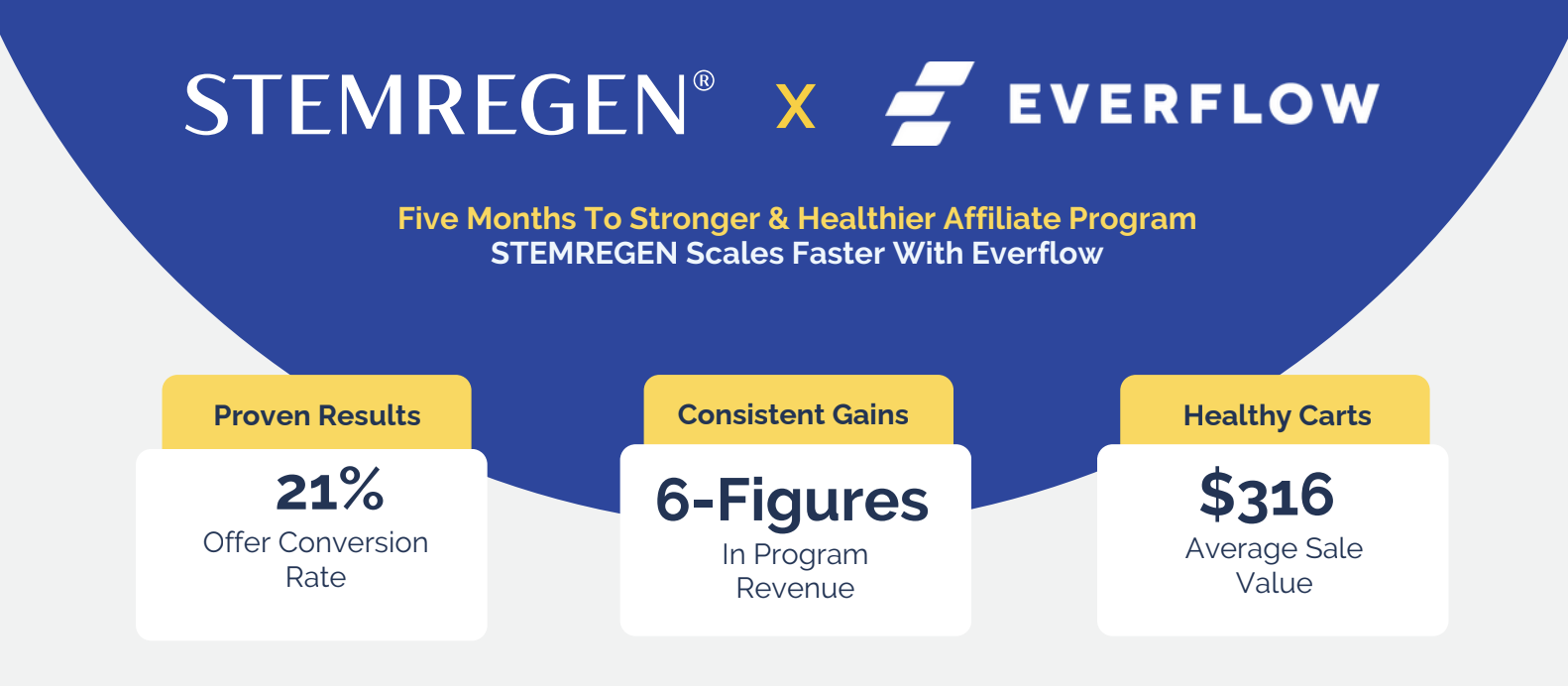 summary of stemregen and everflow's case study results