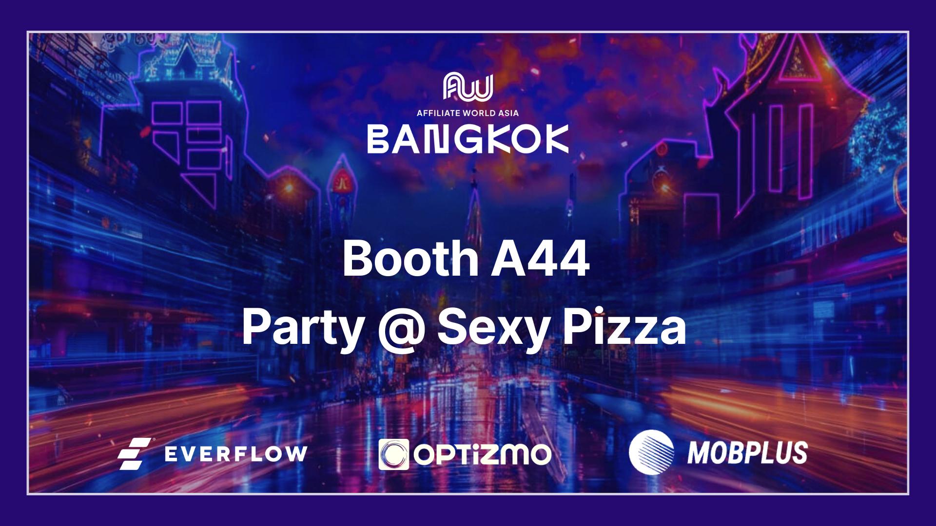 Everflow team at Affiliate World Asia Bangkok