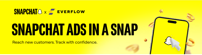 Snapchat Ads promotion graphic.