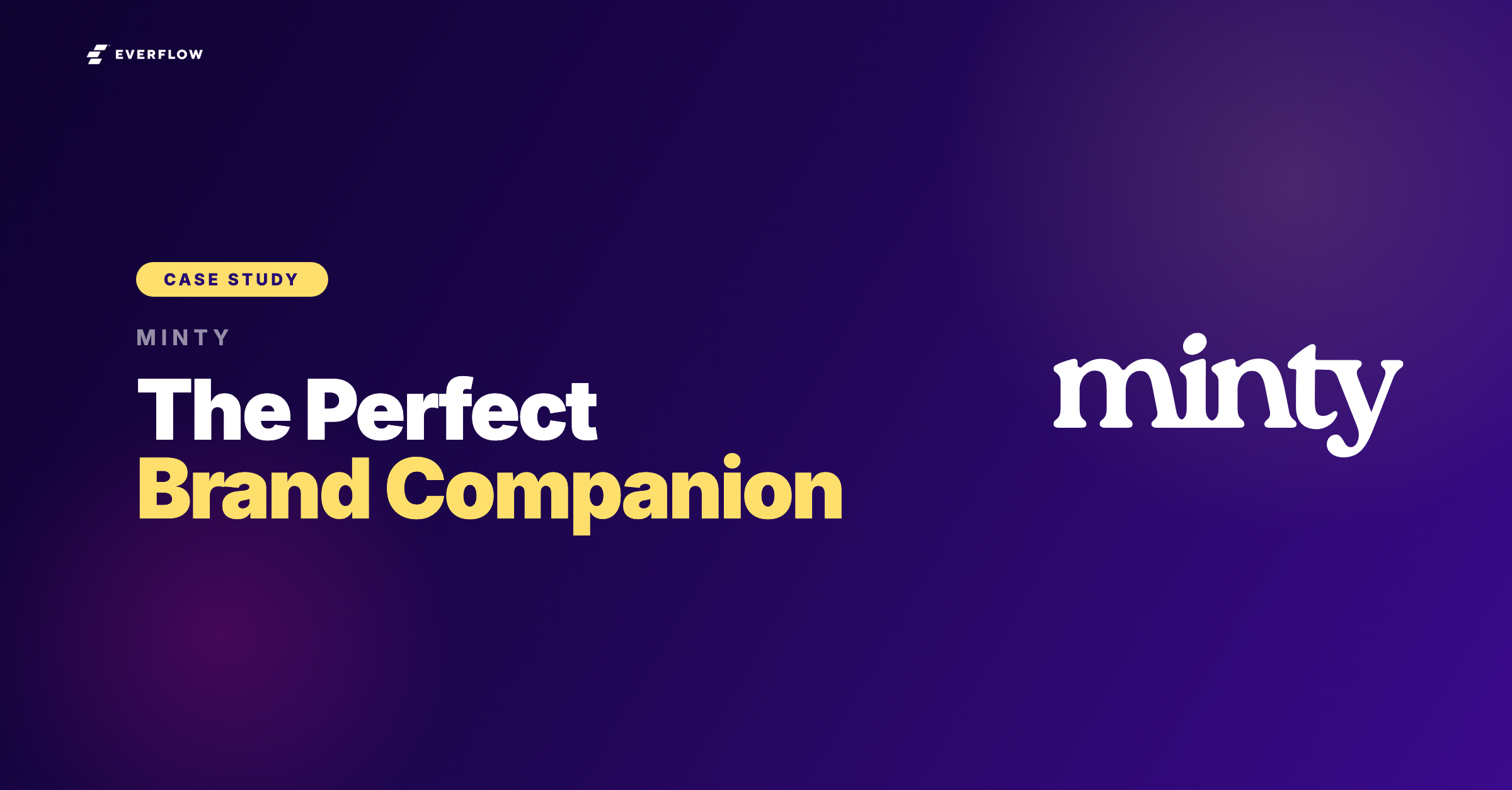 Minty case study cover — The Perfect Brand Companion