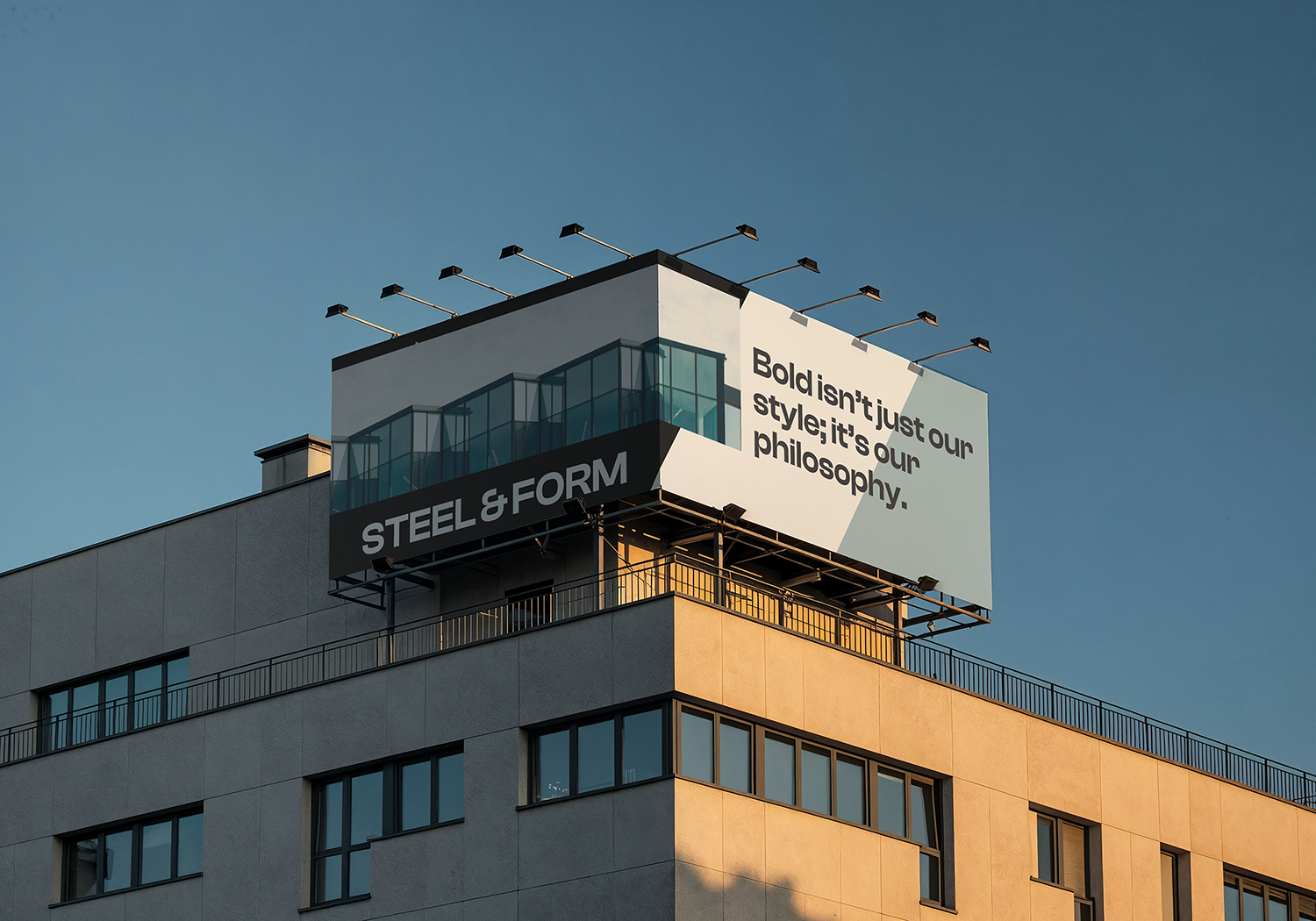 Steel & Form Rebrand | Industrial Architecture Concept Firm