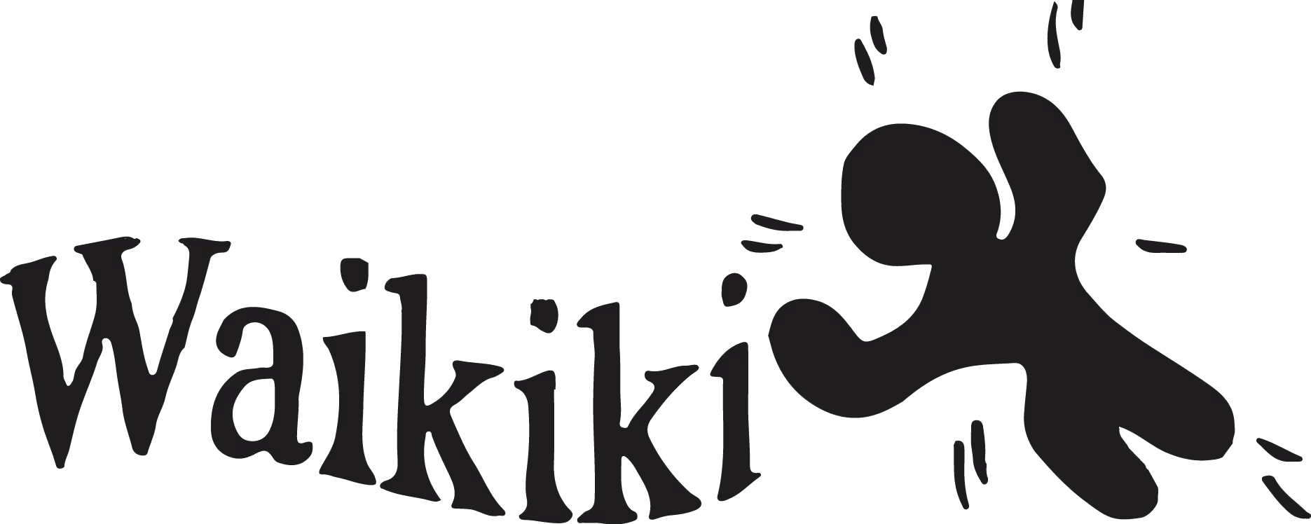 Das alte Waikiki Logo