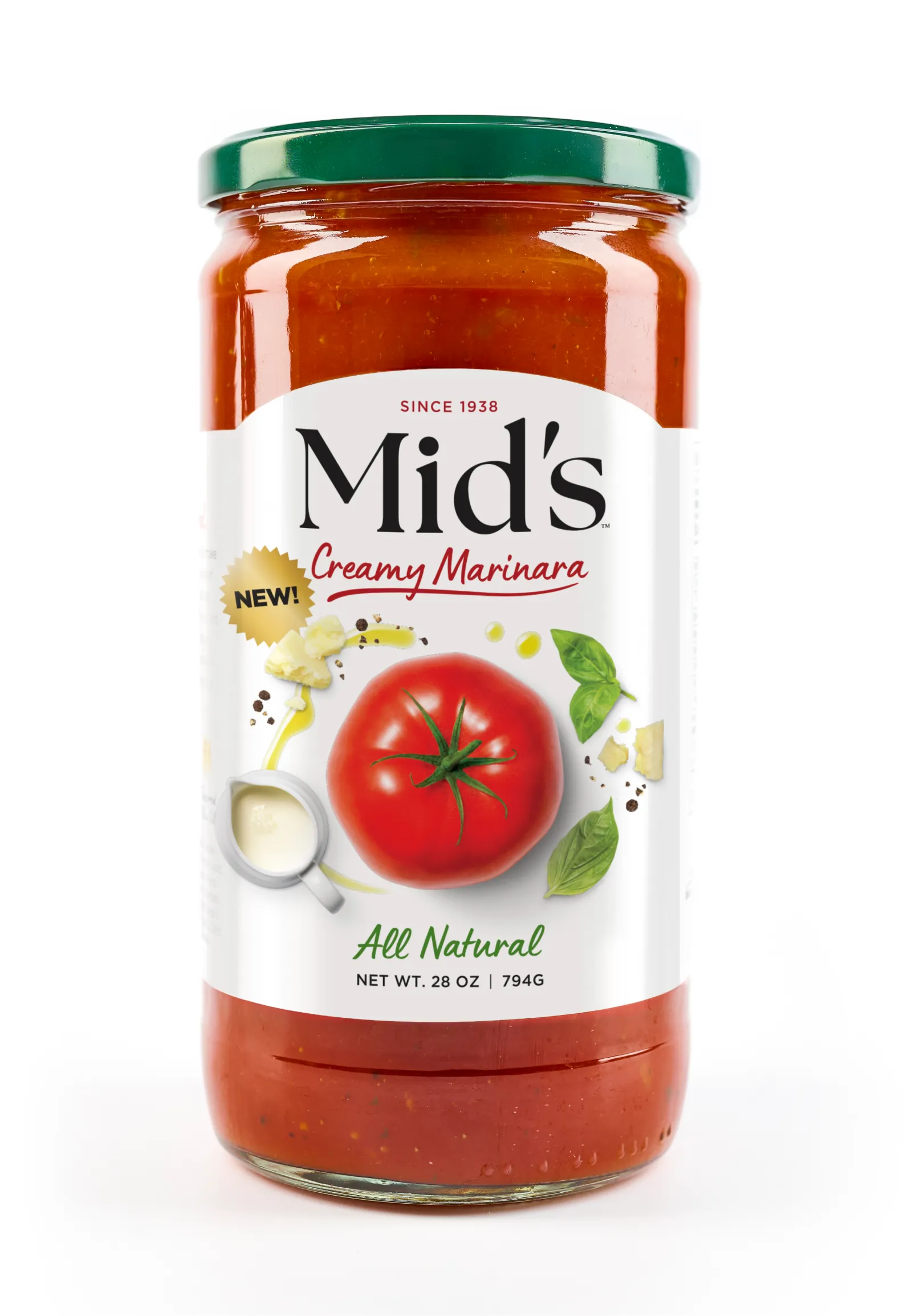 Mid's Creamy Marinara Pasta Sauce