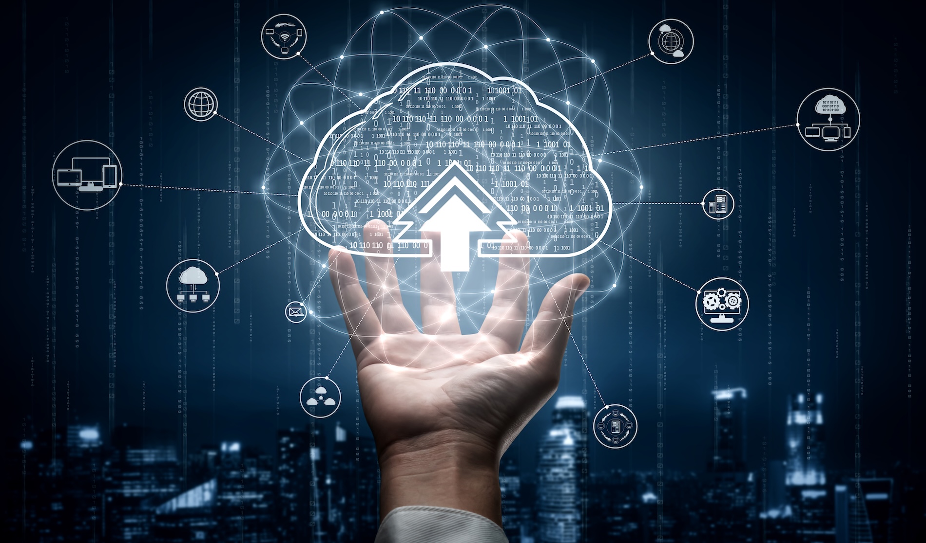 This is an image showing the IT cloud services