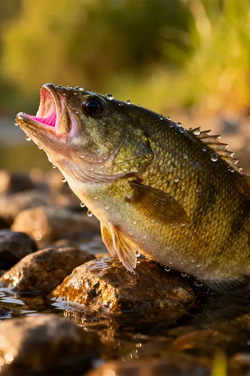 Fly Fishing for Smallmouth Bass in Lakes