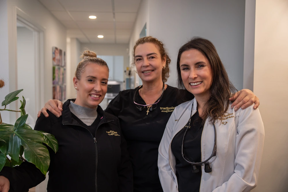 The TrueSmiles team ready to take care of emergency patients