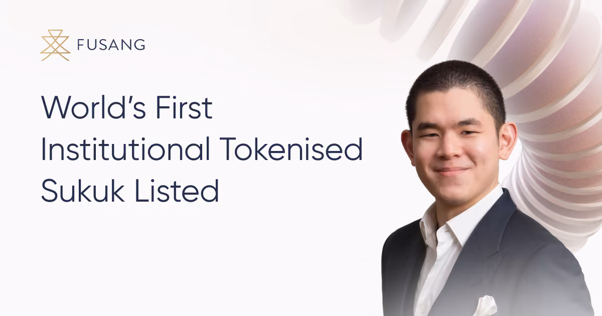 World's First Institutional Tokenised Sukuk Backed by a Sovereign-Linked Instrument Listed