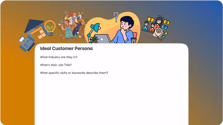 Creating an ideal customer persona on LinkedIn