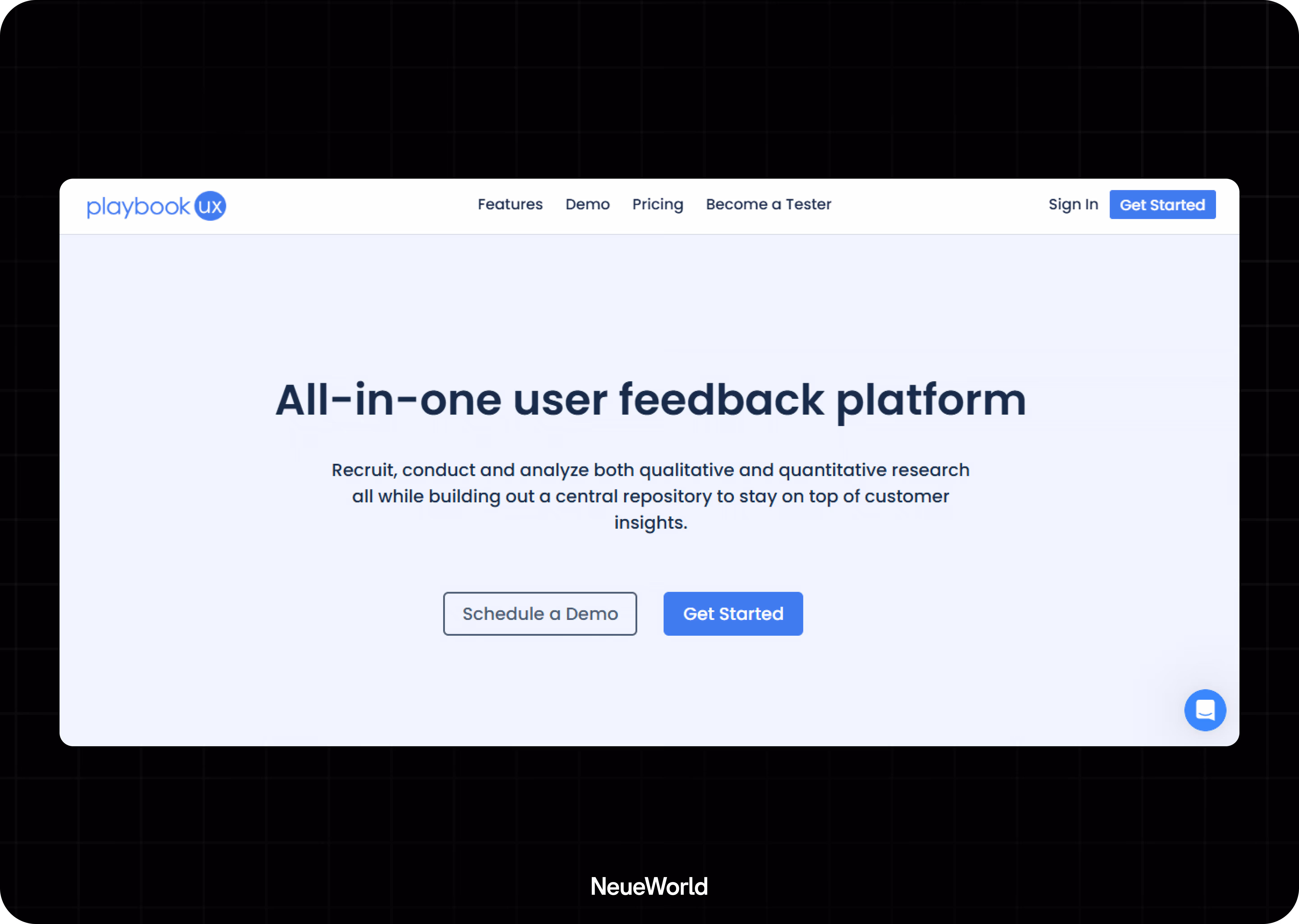 playbookux user feedback platform