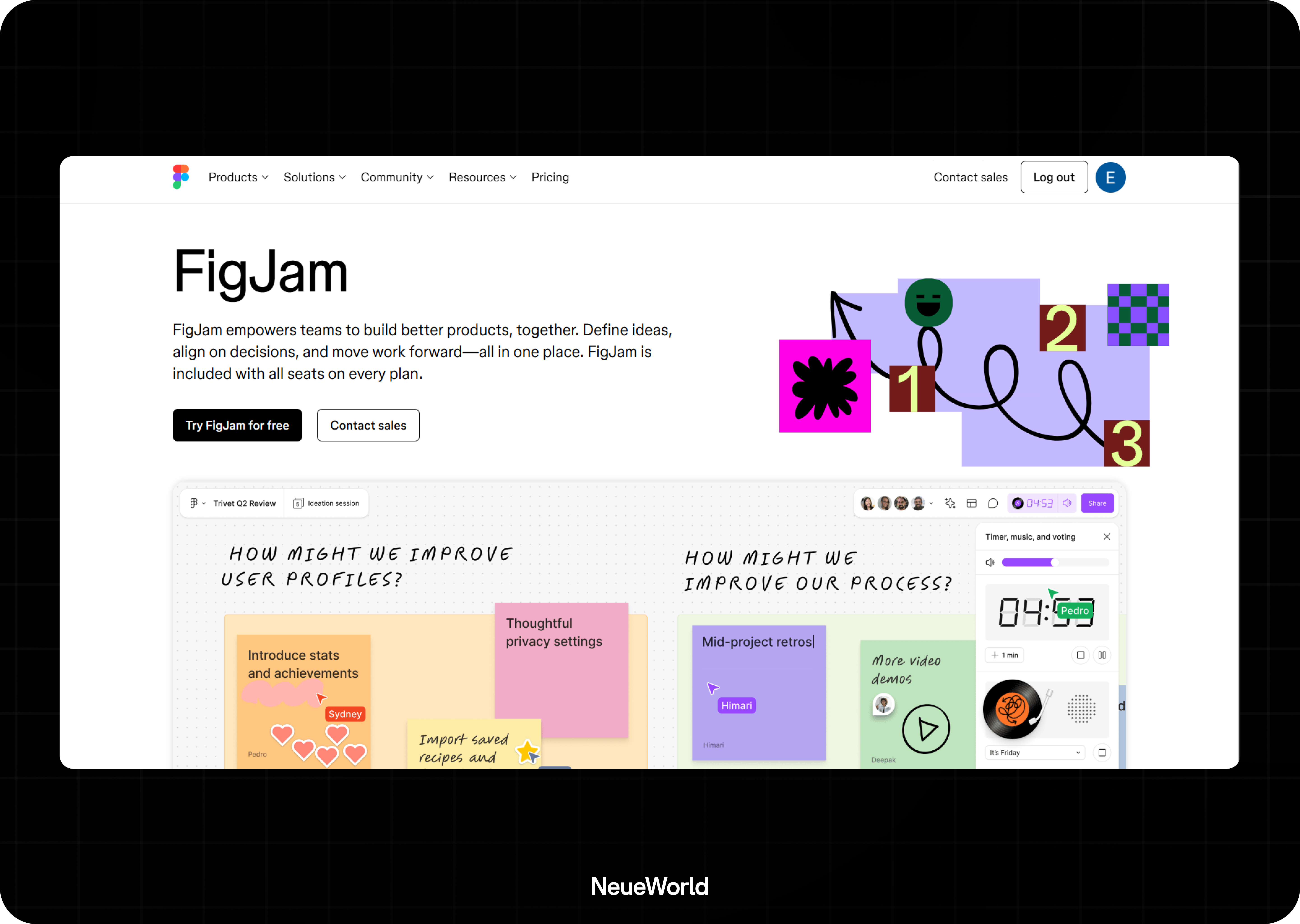 figjam for brainstorming