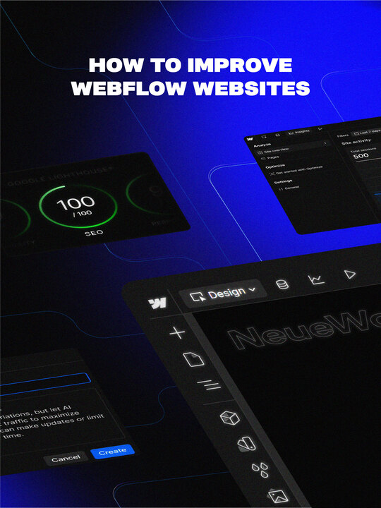  improve webflow website speed