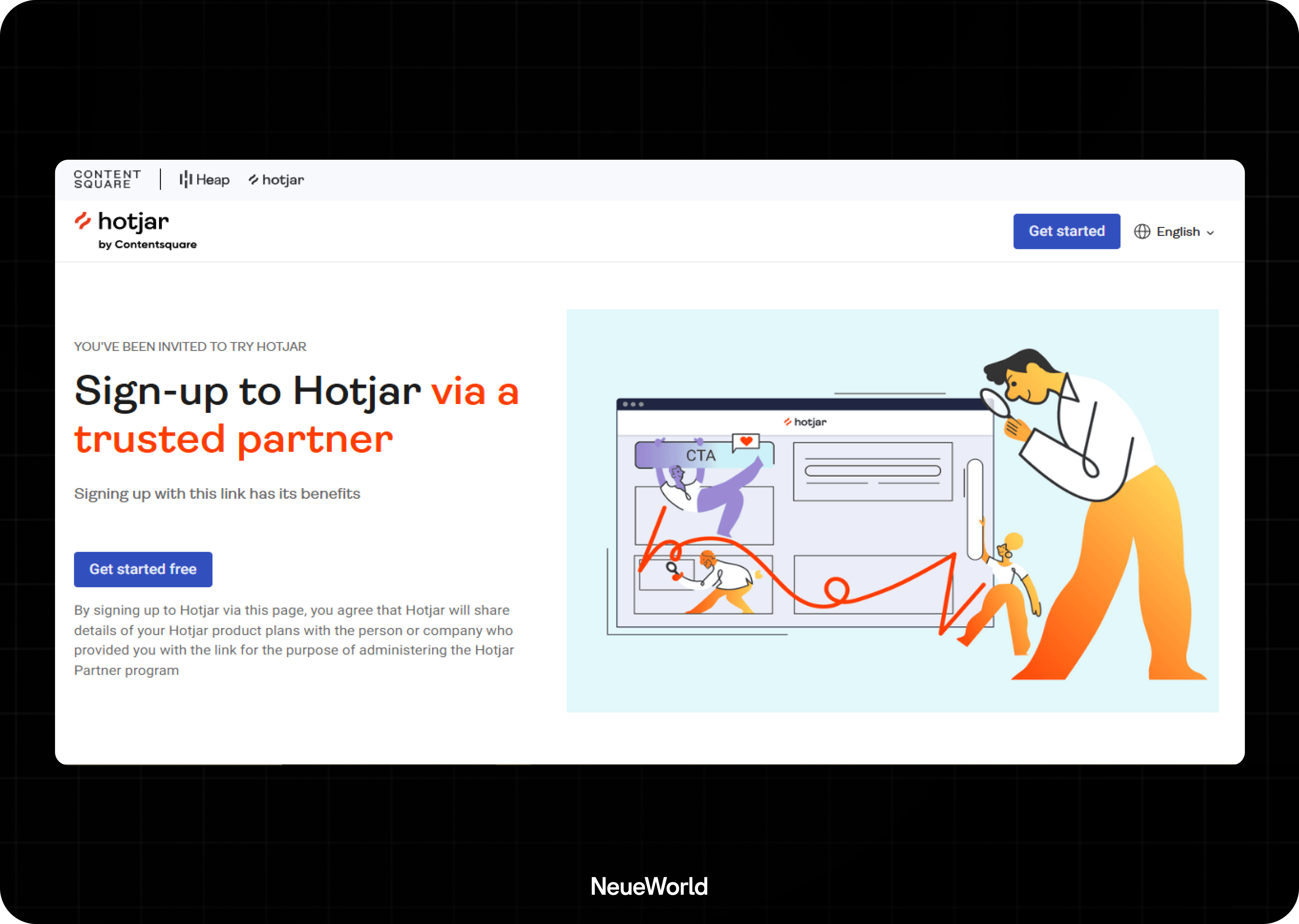 hotjar for users analysis