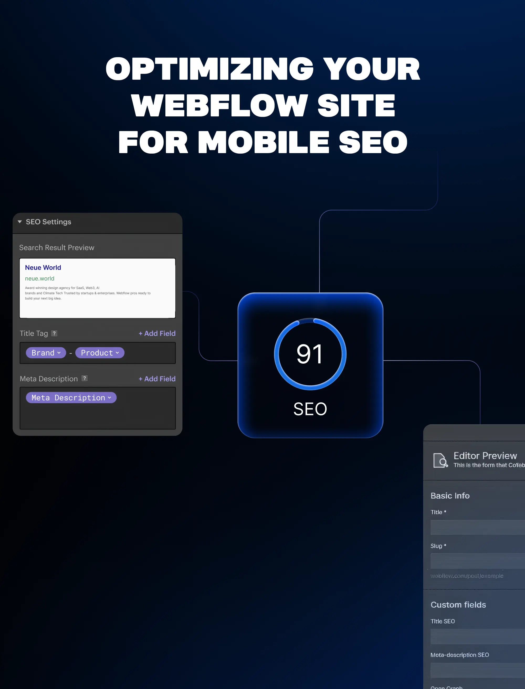 optimizing your webflow site for mobile seo