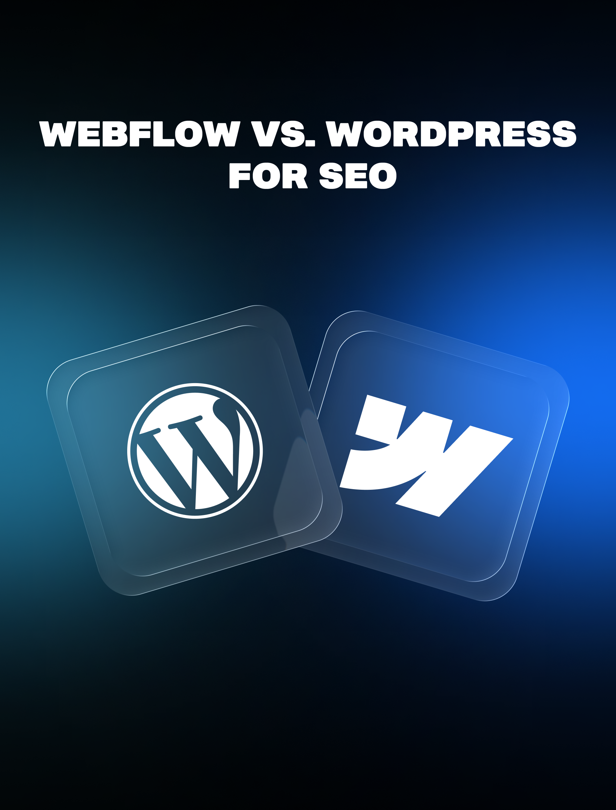 webflow vs wordpress for seo