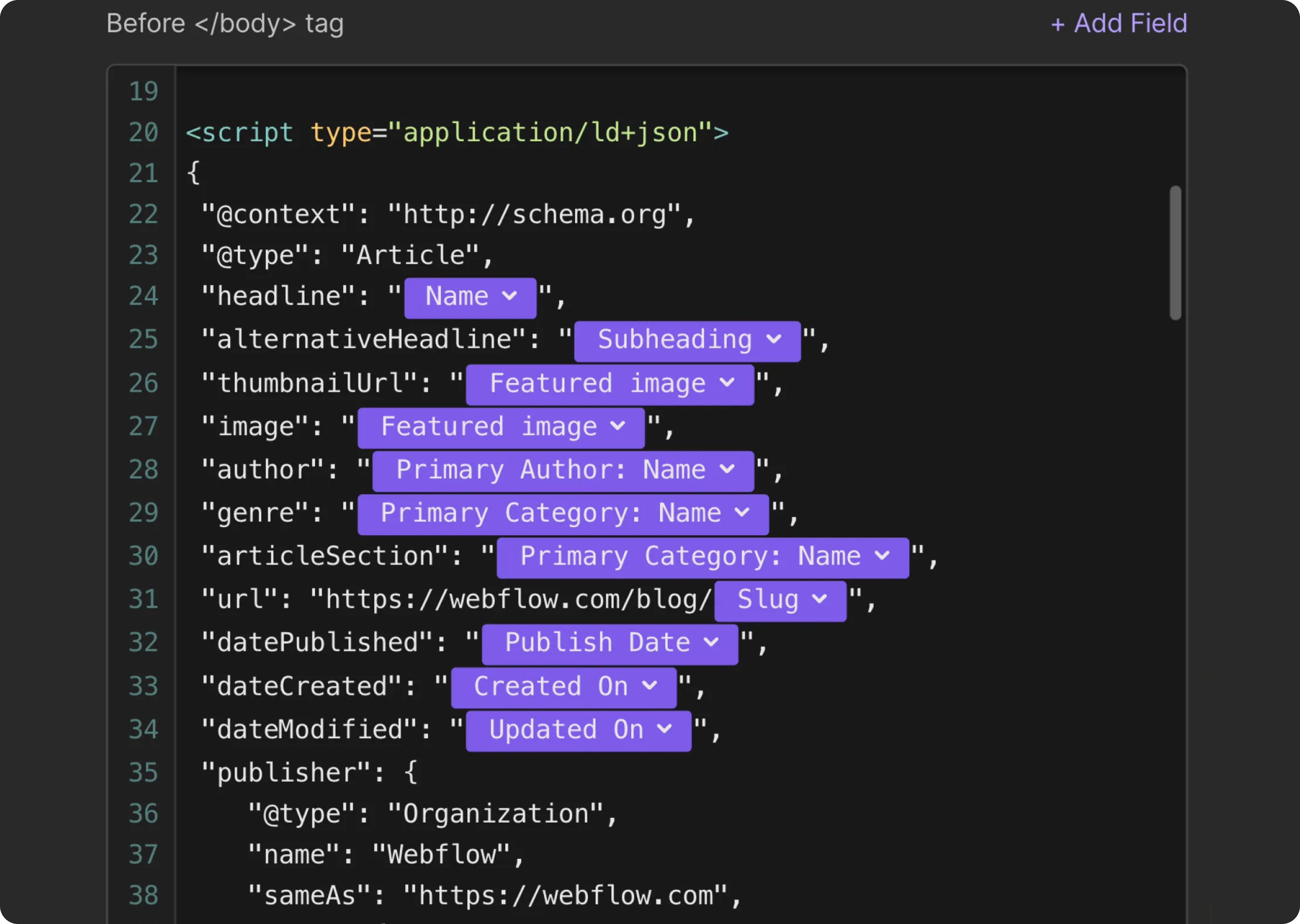 schema markup