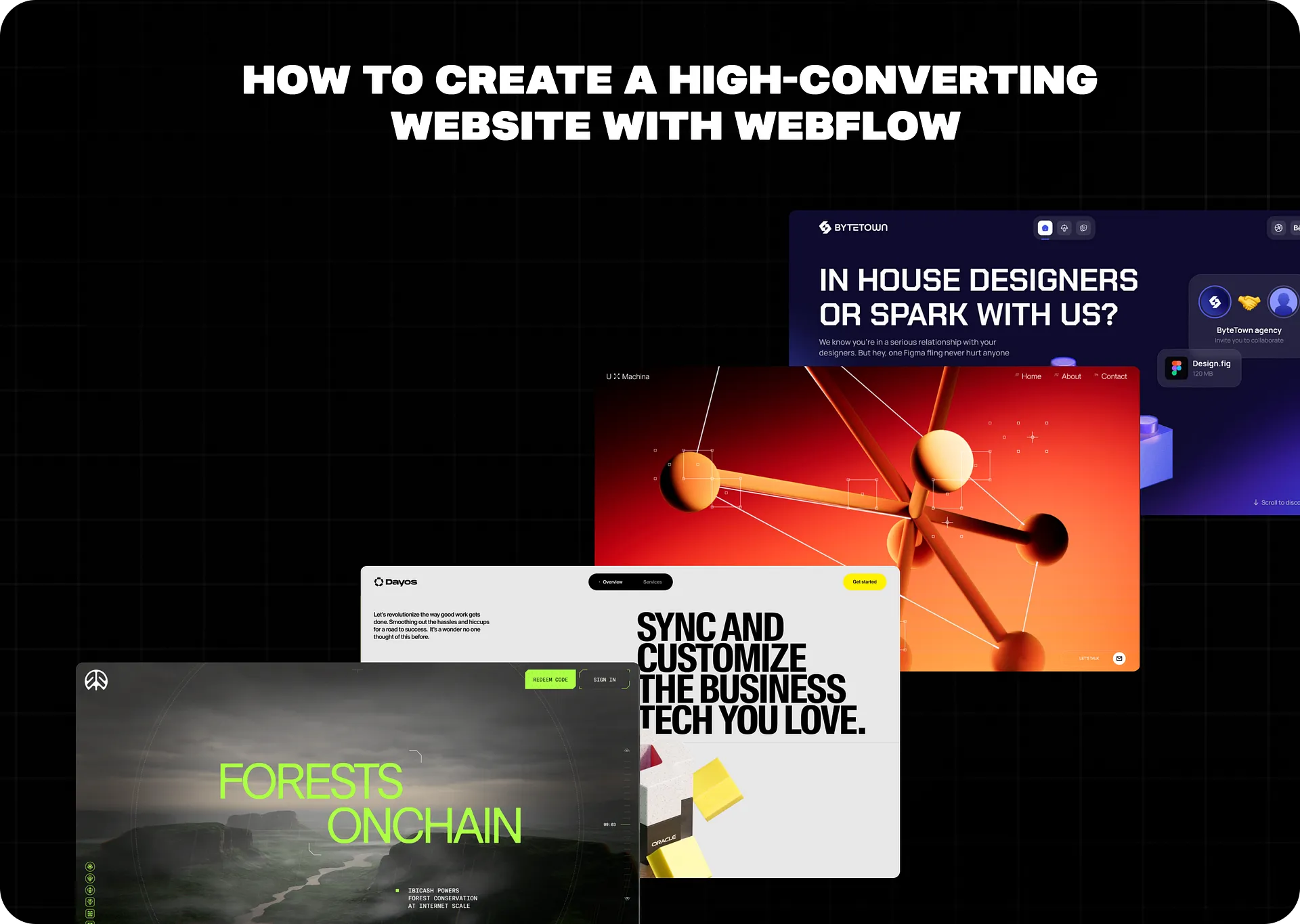 create a high converting website with webflow